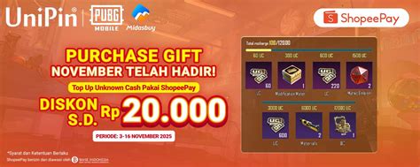 rp pubg event RP gratis diskon ShopeePay terbaru — saat jam sibuk update! image 5