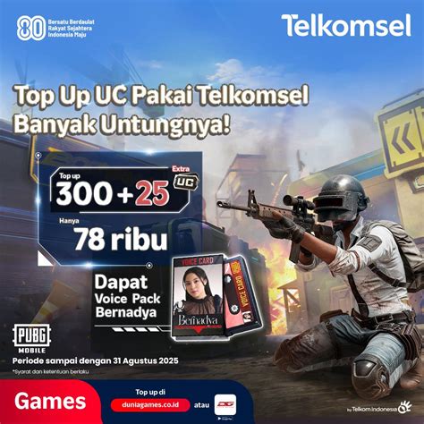 buka pubg dapat Telkomsel Promo atas dasar itu, isi Agen Game top up paling cepat image 1