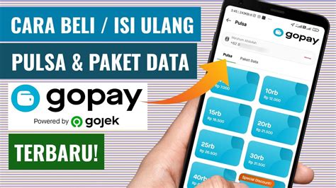 cara topup pulsa gojek Temukan — 47 Ringan poin reward berlipat paket koin terbatas image 3