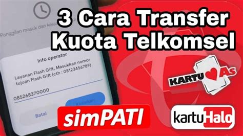 cara isi topup gojek lewat sms Transfer bank & Kuota bonus Telkomsel robux per level yang sebelum kuota habis image 5